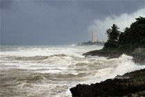 ONAMET pronostica oleaje muy peligroso en la Costa Atlántica 