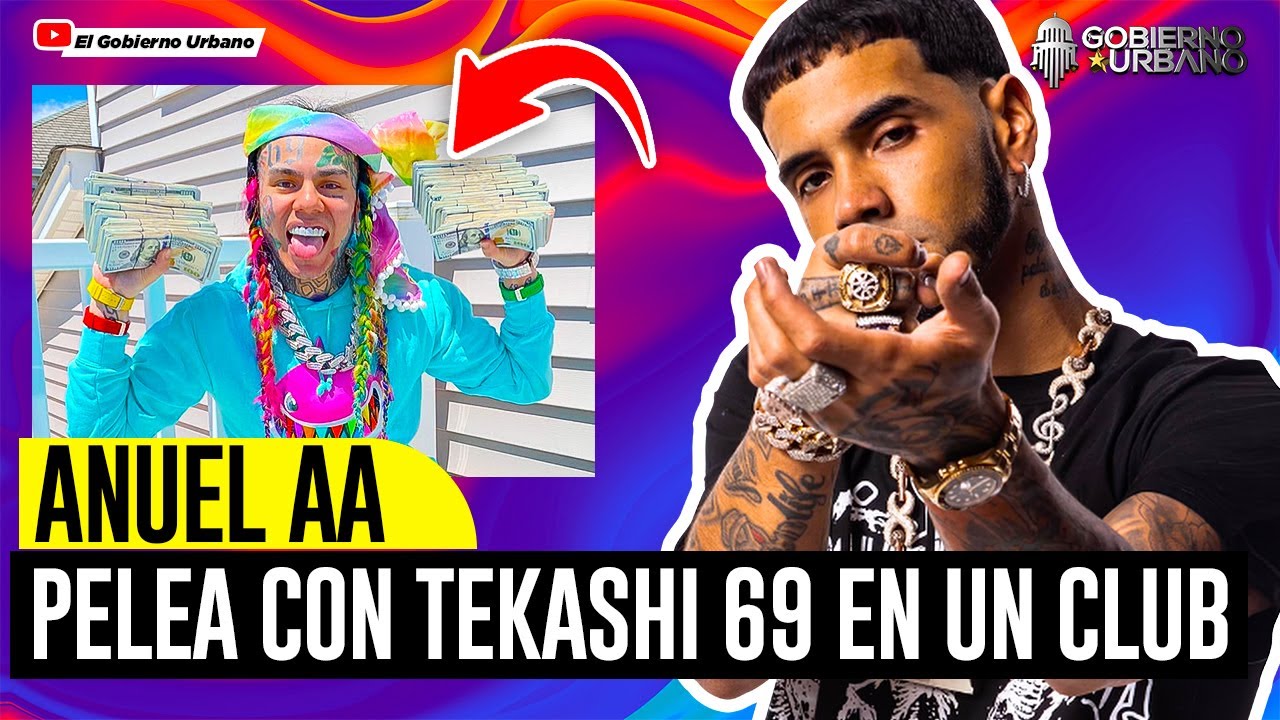 Anuel Pelea Fuertemente Con Tekashi En Un Club Cachicha