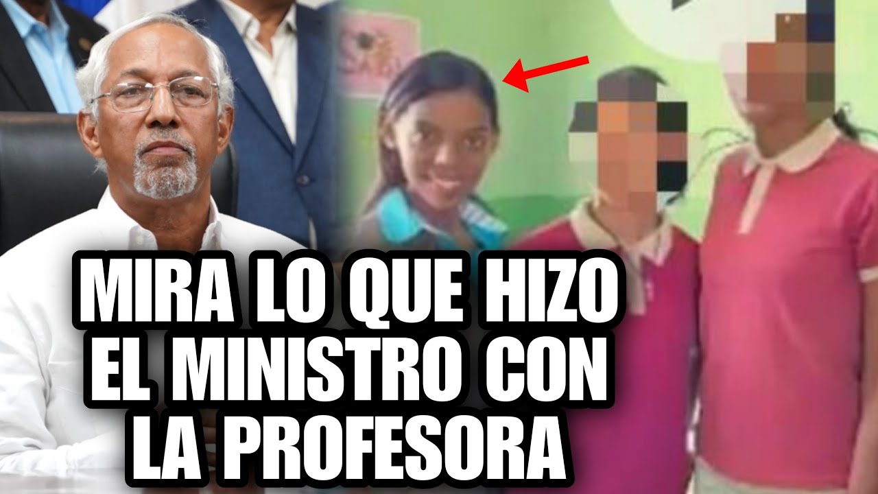 Mira Lo Que Acaba De Hacer El Ministerio De Educaci N Con La Maestra