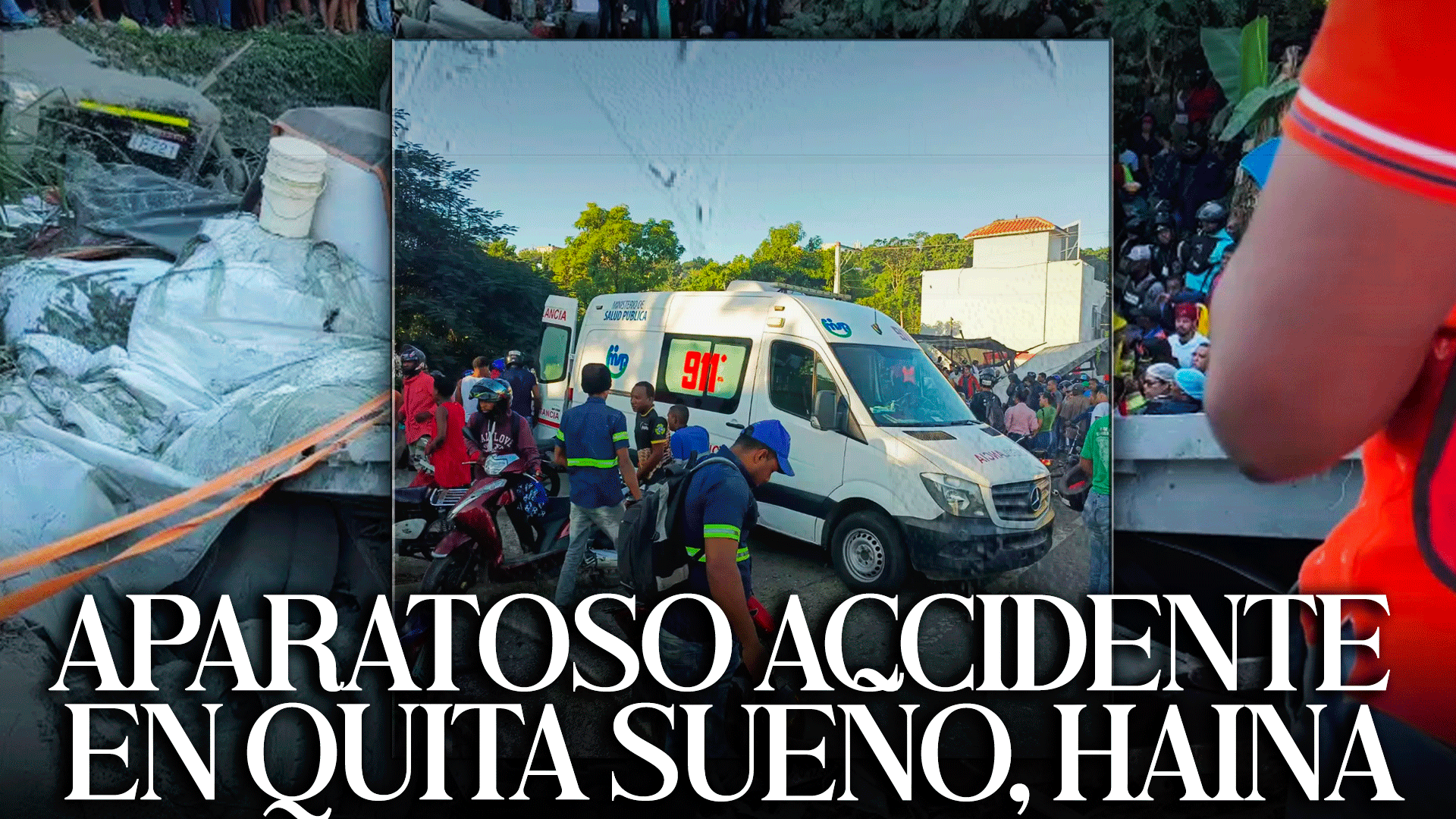 Aparatoso Accidente En Quita Sue O Haina Cachicha