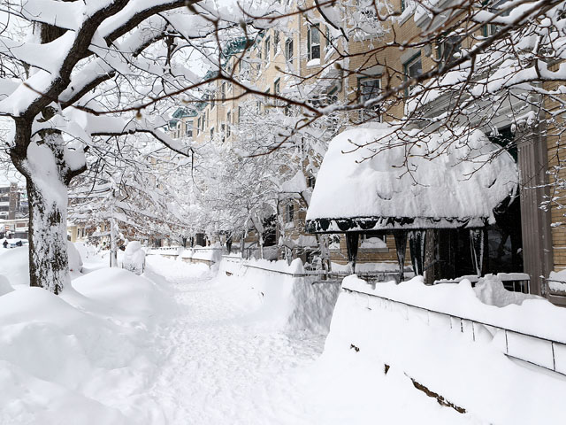 Massive Blizzard Hits New England
