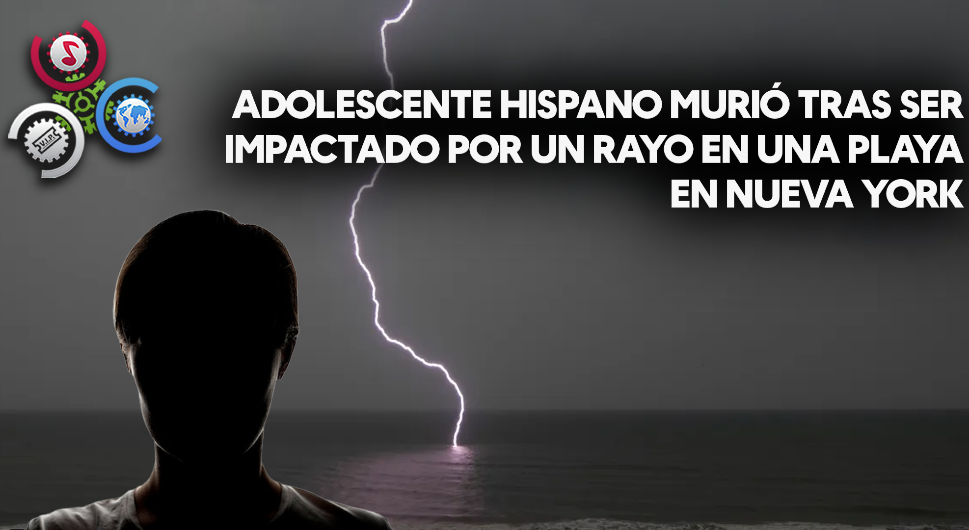 Adolescente hispano murió tras ser impactado por un rayo en una playa