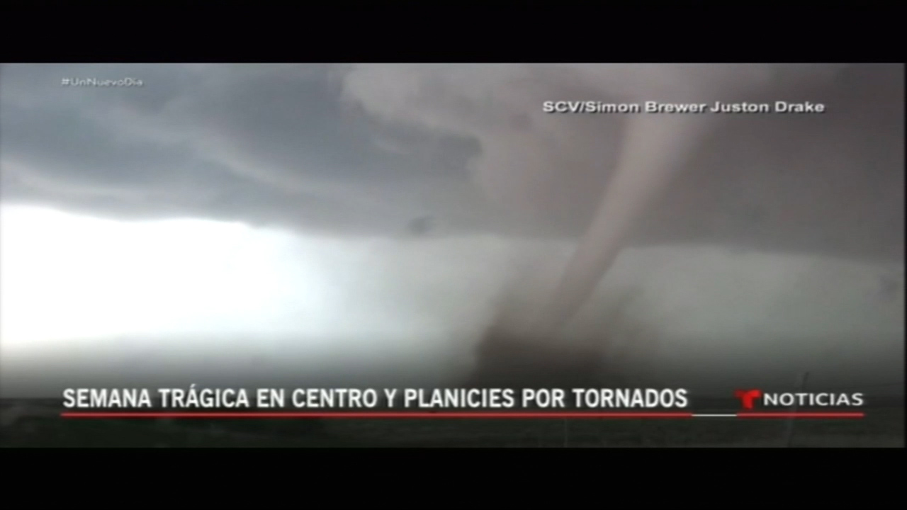 Semana trágica en centro y planicies por Tornados - Cachicha.com