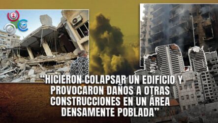 “Pura Destrucción”Devastador Bombardeo Israelí Arrasa Edificio En Líbano