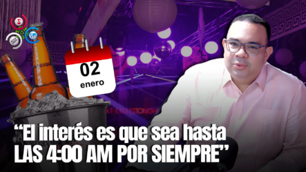 Abel Guzmán Then: ‘Extensión Del Horario Venta De Bebidas Alcohólicas No Debe Pasar Del 2 De Enero’