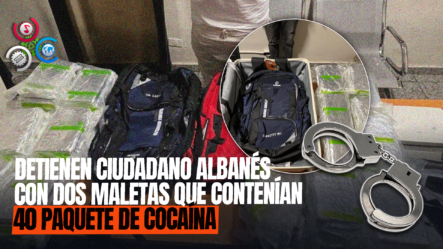 Interceptado En AILA Ciudadano Albanés Con 40 Paquetes De Presunta Cocaína Destinados A Europa