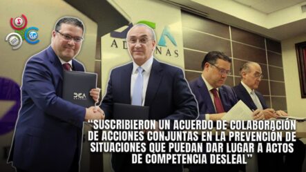 Aduanas Y ONEC Firman Pacto Para Frenar Prácticas Comerciales Desleales