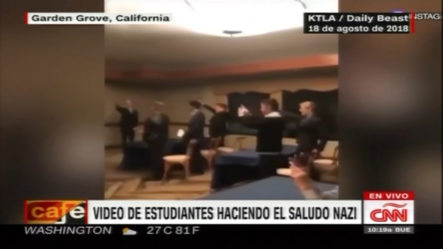 En California, Estudiantes Son Grabados Haciendo El Saludo Nazi