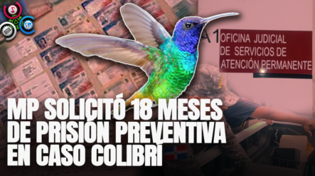 MP Solicitó 18 Meses De Prisión Preventiva En Caso Colibrí