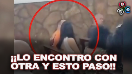 Mujer ARMA TREMENDO ESCÁNDALO En Una Iglesia Al Ver A Su Marido Con Otra Escuchando La Misa