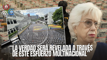 Milagros Ortíz Bosch Afirma Informe Revelará Verdad Sobre Cargamento De 9 8 Toneladas De Drogas