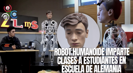 “Catcha”, Un Robot Humanoide Operado Por IA, Visita Escuela En Alemania Para Debates Sobre Nuevas Tecnologías