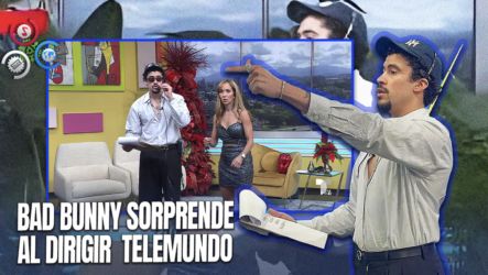 Bad Bunny Se Luce En Programa De Telemundo Puerto Rico Y Muestra Dotes De Director