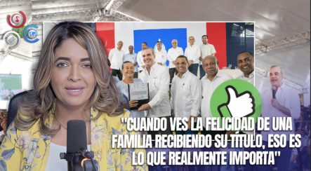 Nilda Alaniz Destaca  Transformador Impacto De  Títulos De Propiedad Entregados Por Abinader A Miles De Dominicanos