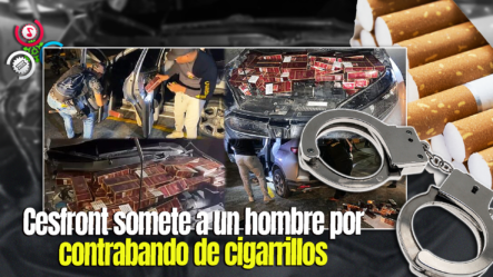 CESFronT Somete A Justicia A Hombre Por Transporte De Contrabando De Cigarrillos En Loma De Cabrera