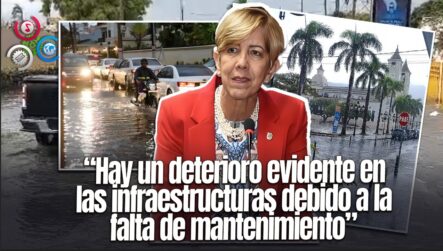 Ginnette Bournigal Alerta Sobre Los Graves Efectos De Las Lluvias En Puerto Plata