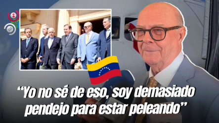 Hipólito Mejía Responde A Rumores De Acompañar A Edmundo González A Venezuela