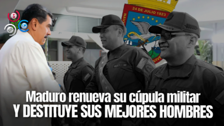 Nicolás Maduro Cambia A Cuatro Altos Mandos De La Fuerza Armada Y Ratifica A Padrino López