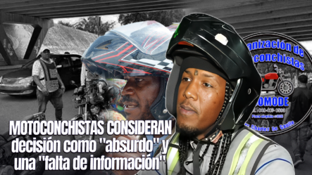 Federación De Motoconchistas Rechaza Cobro De 1,000 Pesos Para Registro De Motocicletas En Santo Domingo Este