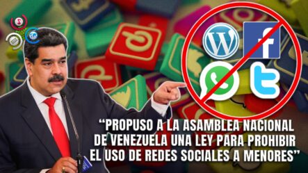 Maduro Impulsa Ley Para Restringir Redes Sociales A Menores En Venezuela