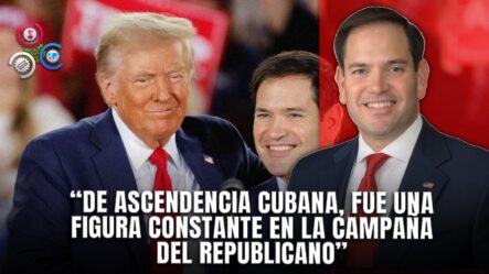 Marco Rubio, Candidato Histórico Para Ser El Primer Secretario De Estado Hispano