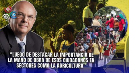 Mejía Ratifica Su Apoyo A Las Deportaciones Masivas En República Dominicana