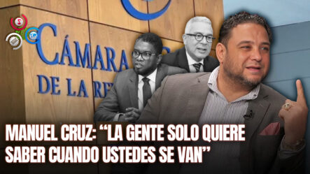 Manuel Cruz: ¿Será Que No Tienen Vergüenza?