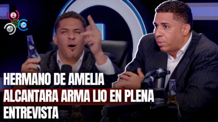 Hermano De Amelia Alcántara Arma Tremenda Discusión En El Programa De Luinny Y Menciona A La Sierva Wendy