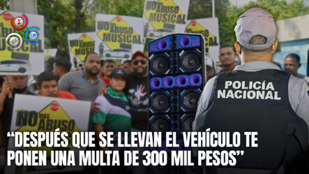 Musicólogos Y Dueños De Negocios Protestan Contra Incautaciones De Equipos De Sonido 