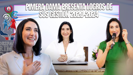 Raquel Arbaje Presenta Memoria De Gestión 2020-2024, De La Oficina De La Primera Dama