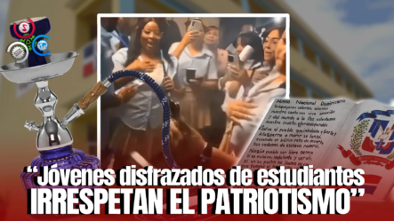 Indignación Por Video De Jóvenes En Uniformes Escolares Fumando Hookah Durante Himno Nacional