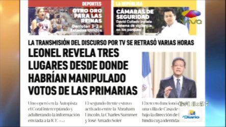 Infórmate Con Las Portadas De Los Principales Periódicos De Hoy 14 De Octubre 2019