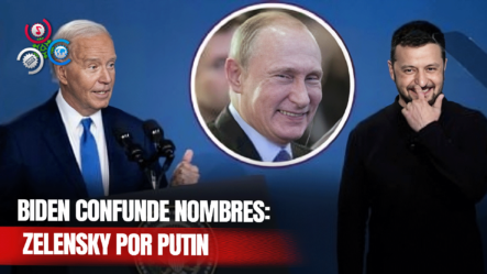 Biden Confunde El Nombre Del Presidente Ucraniano, Volodymyr Zelensky, Con Vladimir Putin