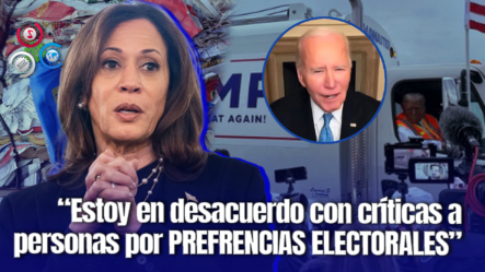 Kamala Harris Intenta Desligarse Del Comentario De Biden Llamando “basura” A Seguidores Republicanos