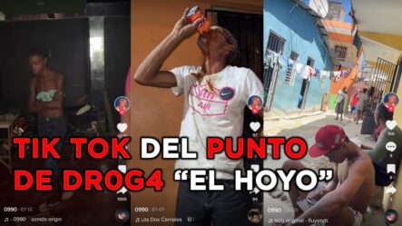 Somos Pueblo Revela El Primer Punto De Droga Con TikTok: El Hoyo