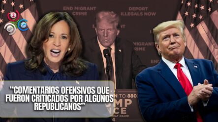 Republicanos Expresan Su Descontento Por Los Insultos De Trump A La Vicepresidenta Harris