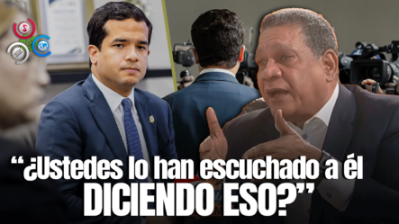 Rubén Maldonado “Omar No Puede Ser Candidato Presidencial Mio,  Porque Nunca Ha Dicho Que Quiere Ser Presidente”