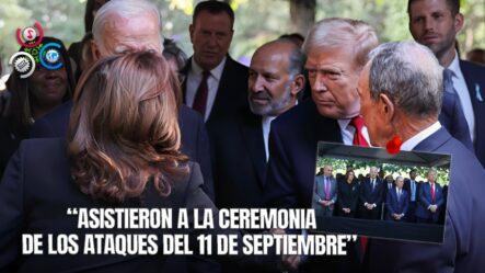 Saludo Entre Kamala Harris Y Donald Trump Un Día Después Del Debate