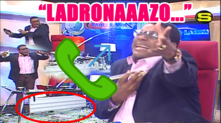 ¡ROMPIÓ EL ESCRITORIO! Un Fanático De Ramfis Trujillo Llama “LADRONAZO” A Jhon Berry Y Mira Su Reacción