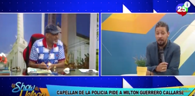 Nelson Javier se riega contra capellán de la iglesia y Wilton Guerrero Cachicha com