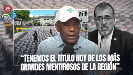 Presidente De Guatemala Señala A República Dominicana Por Difundir Información Falsa