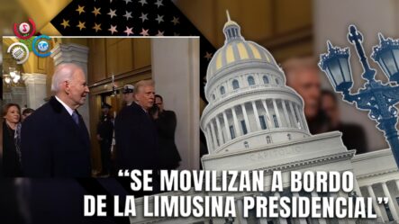 Trump Y Biden Finalizan Reunión Y Parten Hacia El Capitolio Para El Cambio De Mando Presidencial