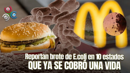 Ciudadanos Vinculan A Hamburguesas De McDonald’s Con Un Brote De E. Coli En Estados Unidos