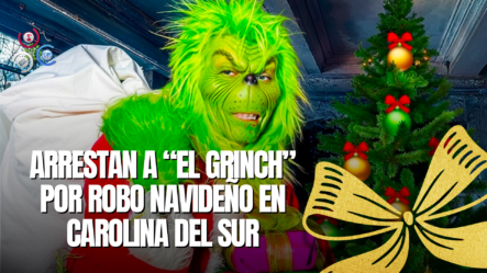 Arrestan A Sujeto Disfrazado De ‘El Grinch’ Intentando Robar Regalos Navideños En Carolina Del Sur