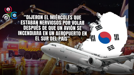 Incendio En Avión En Busan, Corea Del Sur Deja Varios Heridos