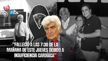 Fallece Horacio Lamadrid, Pionero De La Televisión A Color En República Dominicana