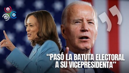 Joe Biden Oficialmente Pasa La Antorcha A Kamala Harris En Chicago