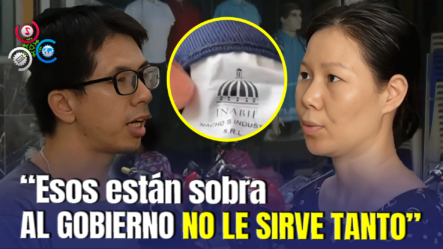 Denuncian Tienda China Que Vende Pantalones Con Logo De INABIE En San Antonio De Guerra