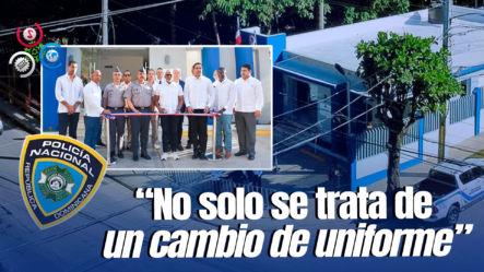 Ministerio De Interior Y Policía Inaugura Estación Policial En El Barrio Las 800