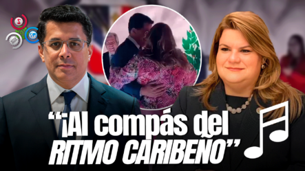 David Collado Y Gobernadora De PR Jenniffer González Bailan Al Ritmo Del Merengue